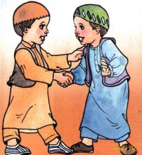 О рукопожатии после намаза